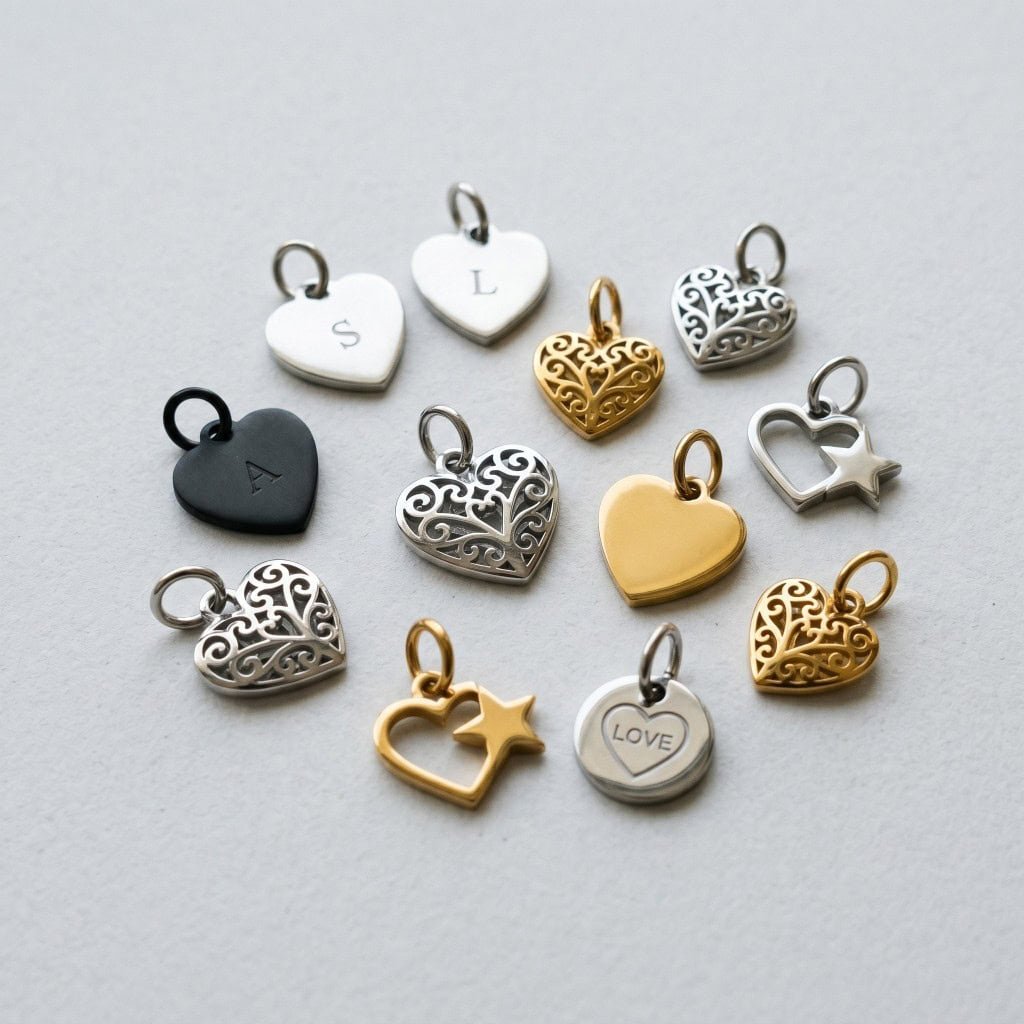 Heart Charms