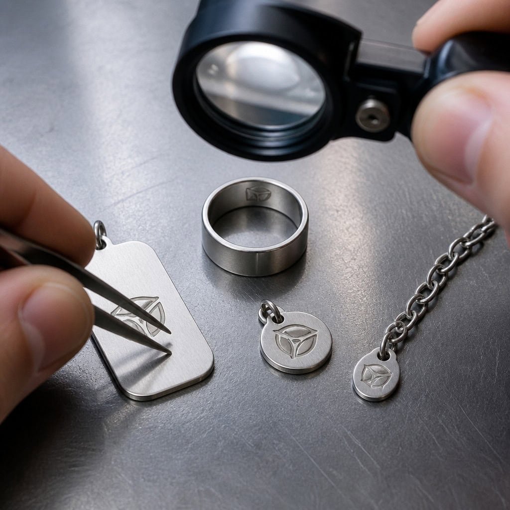QC Logo And Engraving