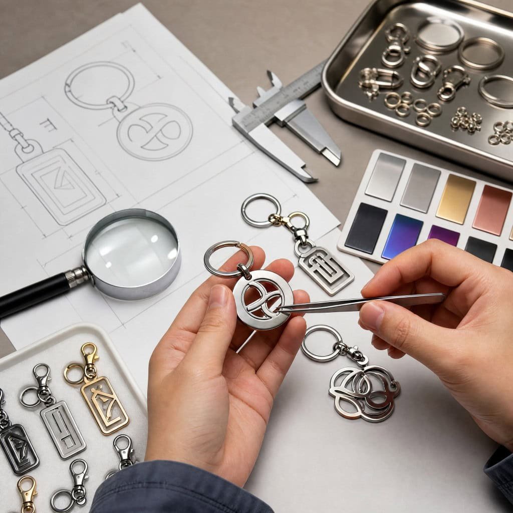 logo bag charm engineering review factory table