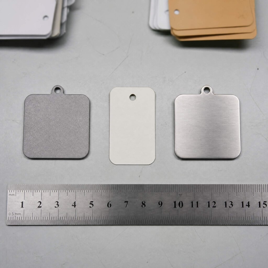 matte and satin finishes