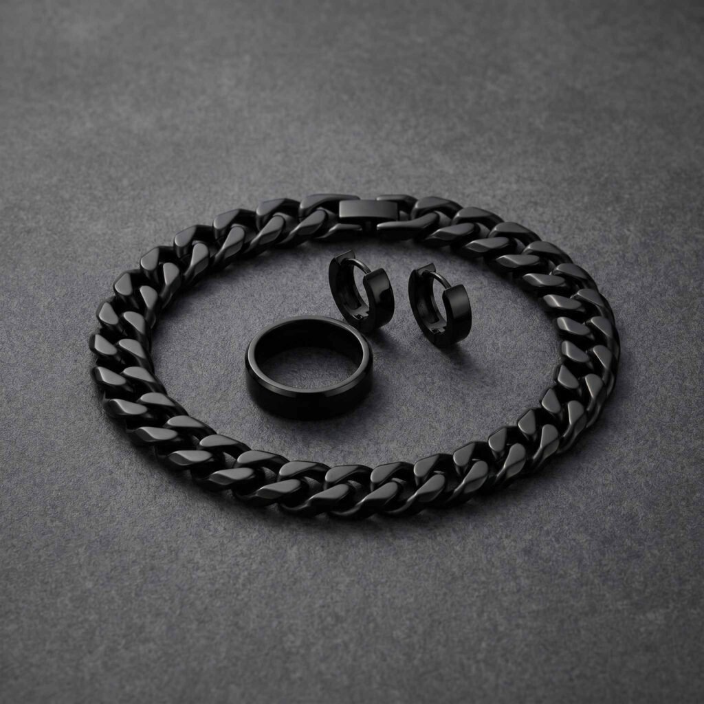 men Black PVD