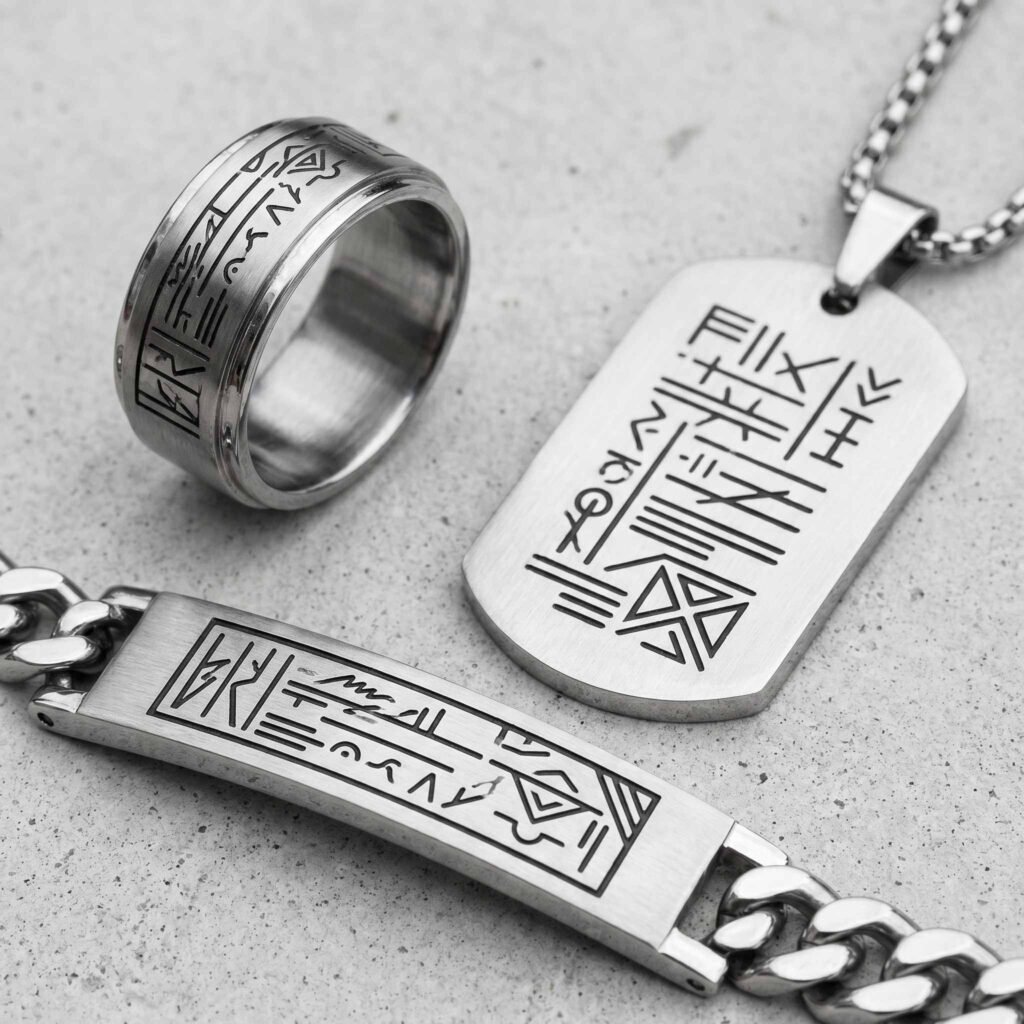 men Engraved Identity