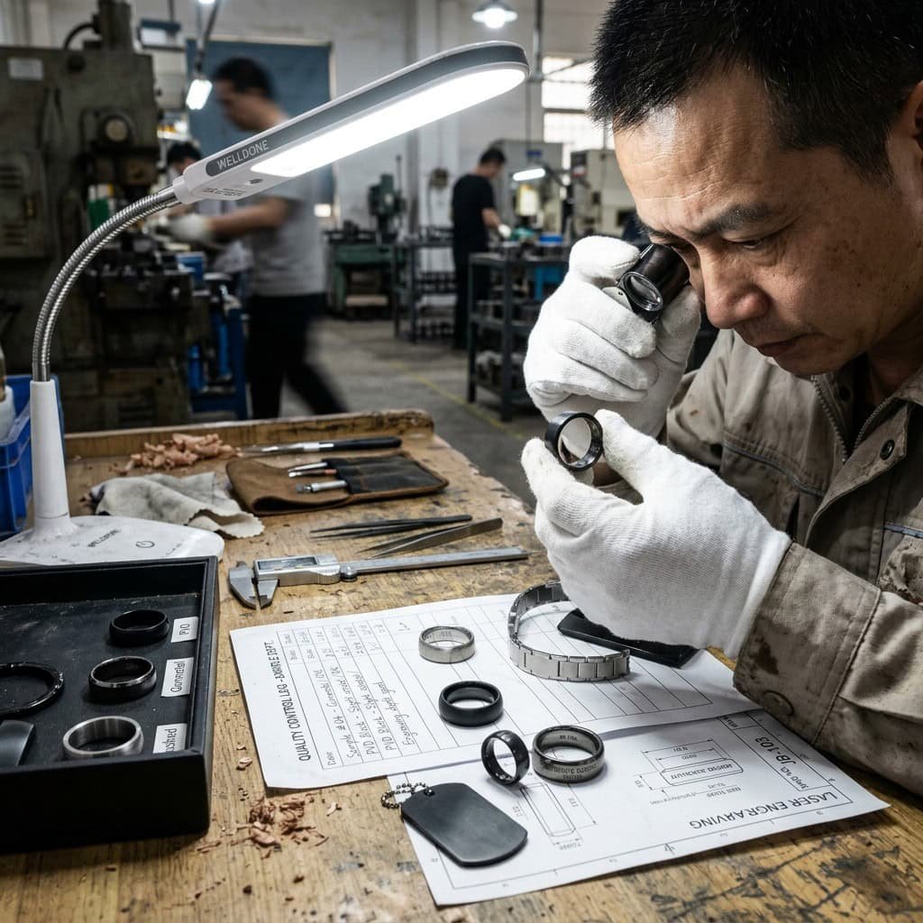men Finish And Engraving