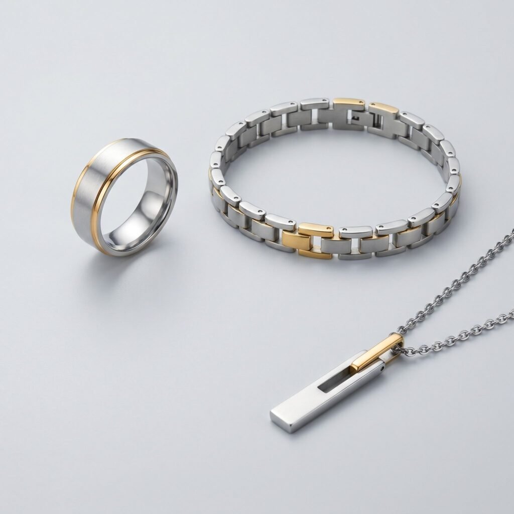 men Gold Accent