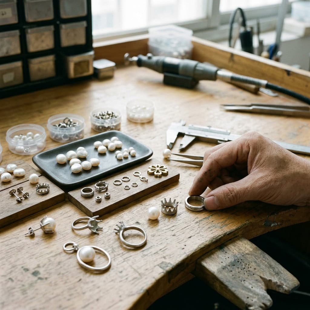 pearl jewelry process route structure review