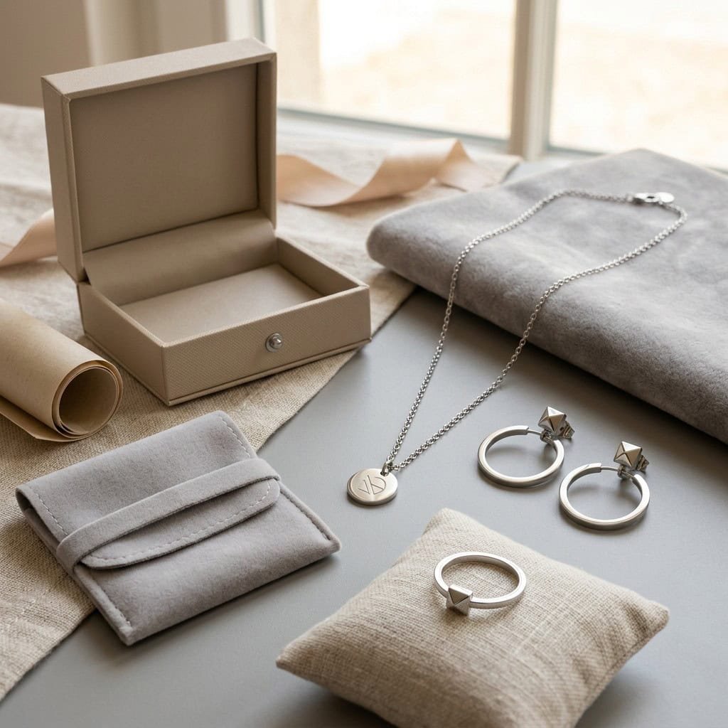 signature gift jewelry product display