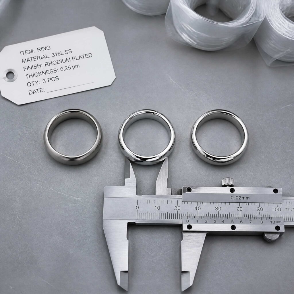 steel silver plating