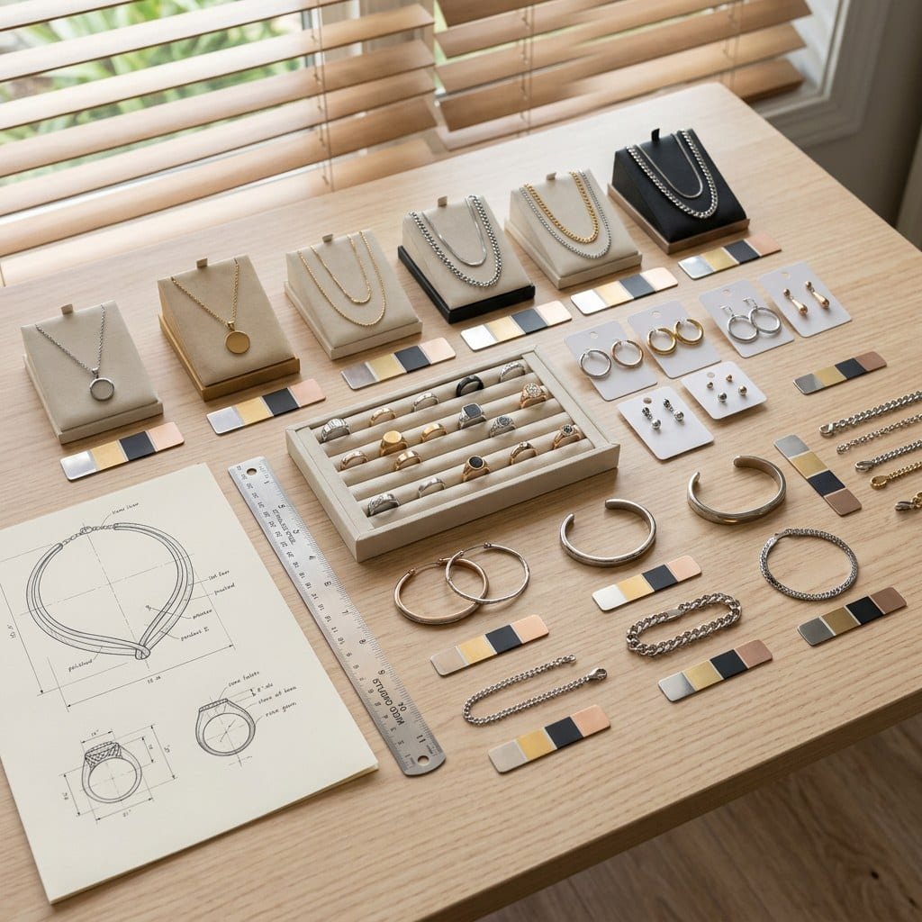 Custom ODM jewelry development samples