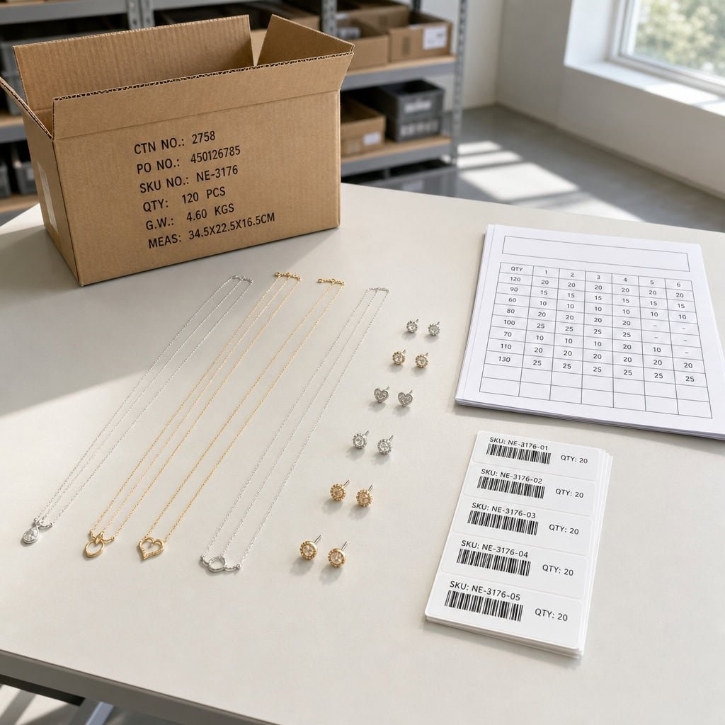 Jewelry assortment allocation planning