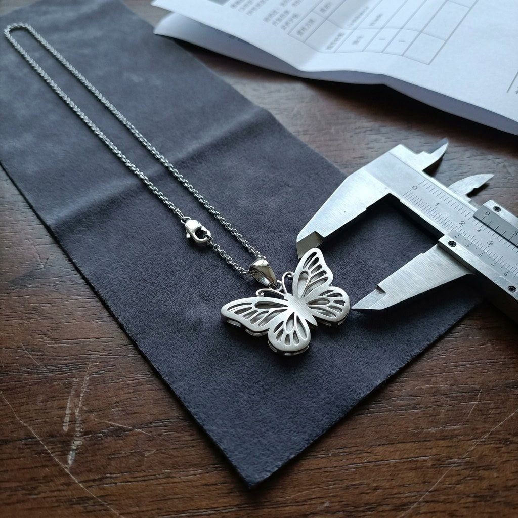 Butterfly Pendant Necklaces