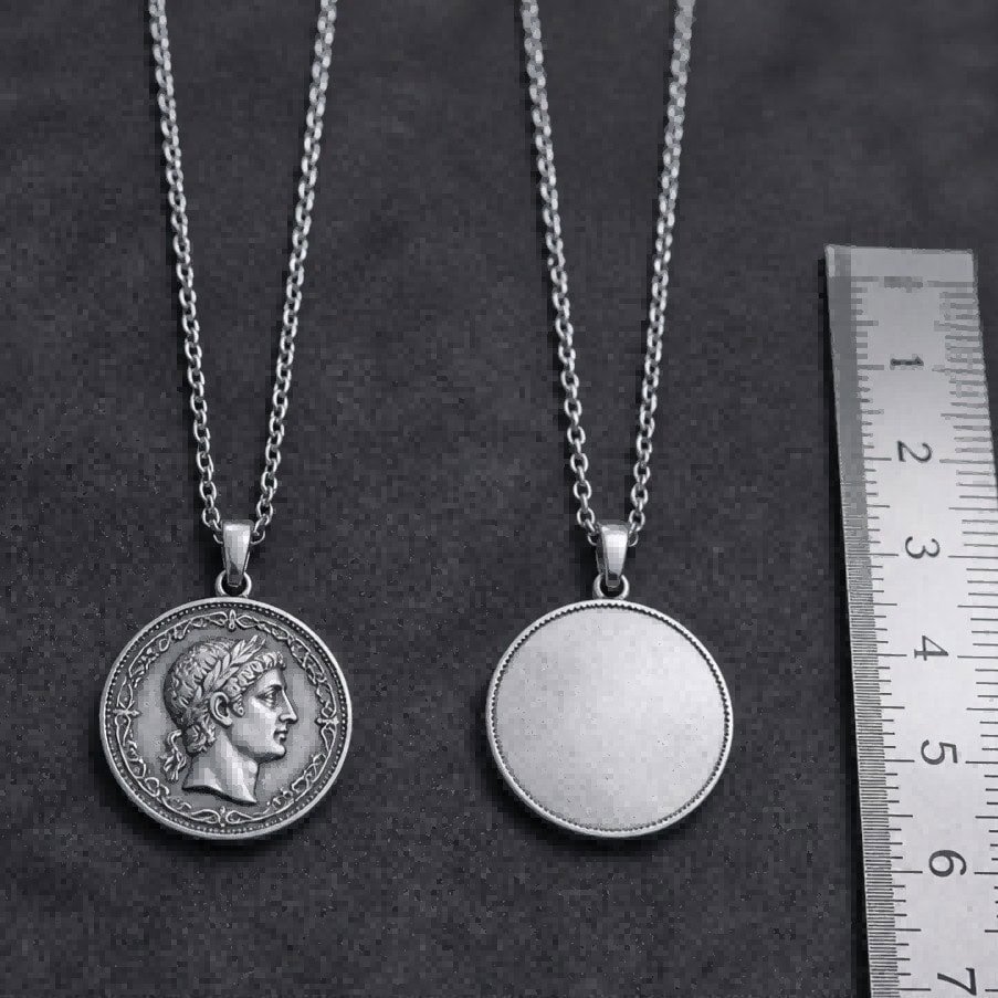 Coin Medallion Relief