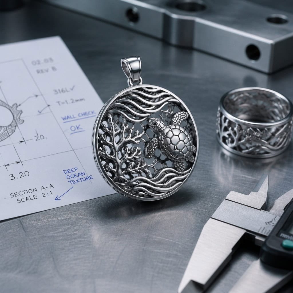 Control the Details Behind Marine Inspired Jewelry