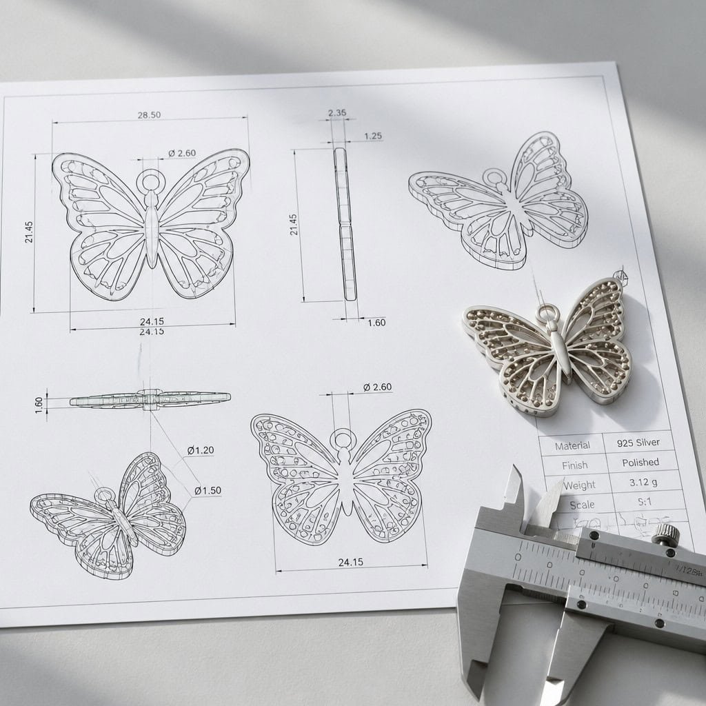 Engineer Butterfly Details for Repeatable Production