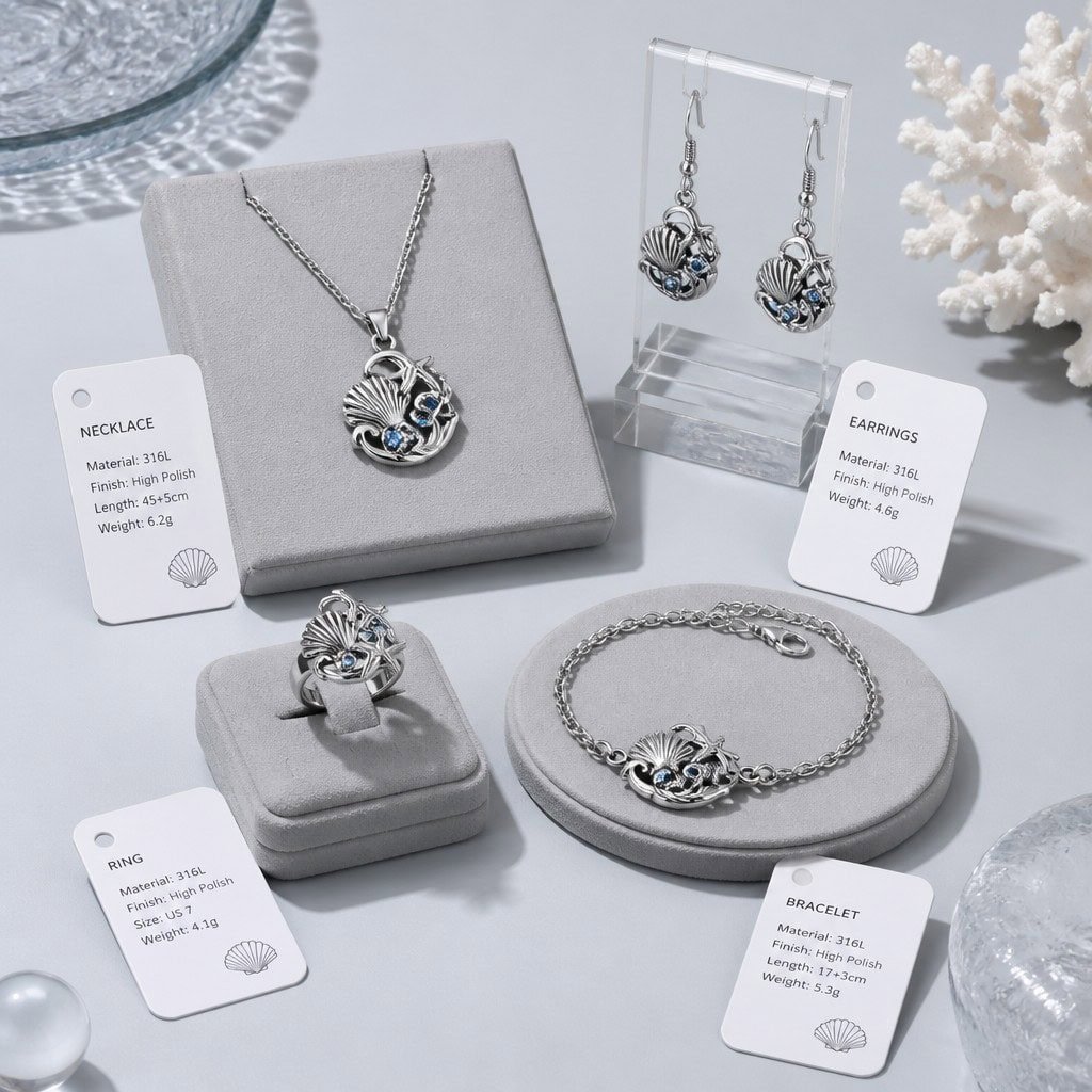 Sea Life Jewelry Sets