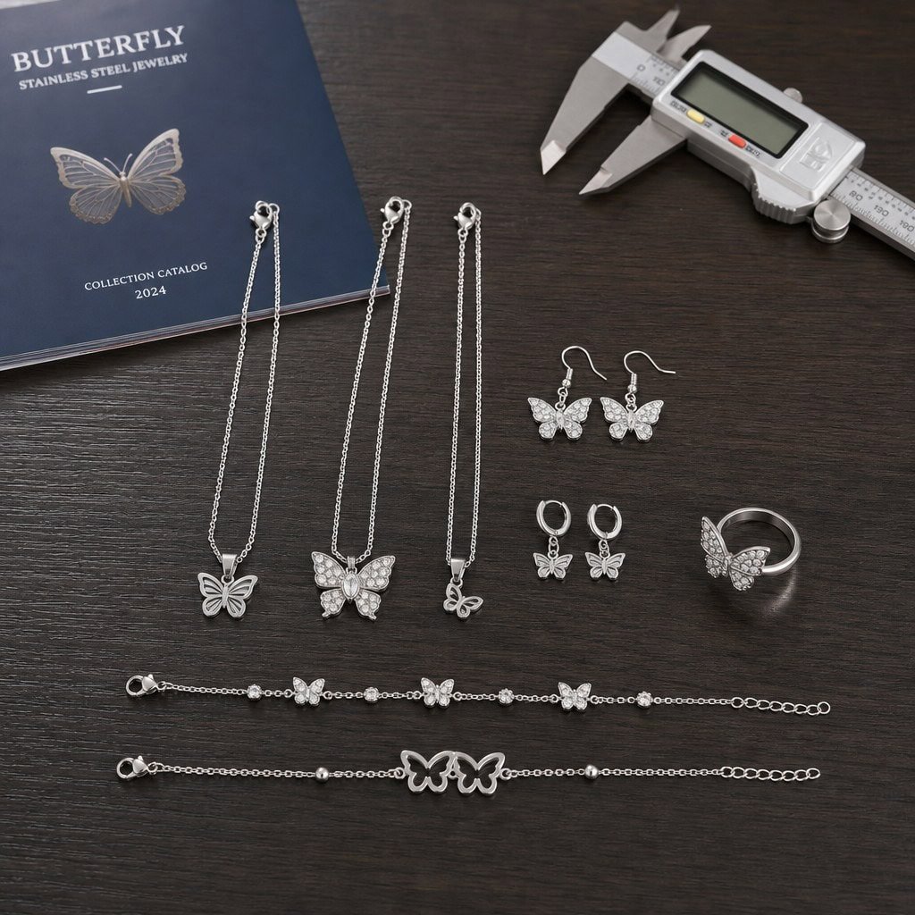 Stainless Steel Butterfly Jewelry Manufacturer