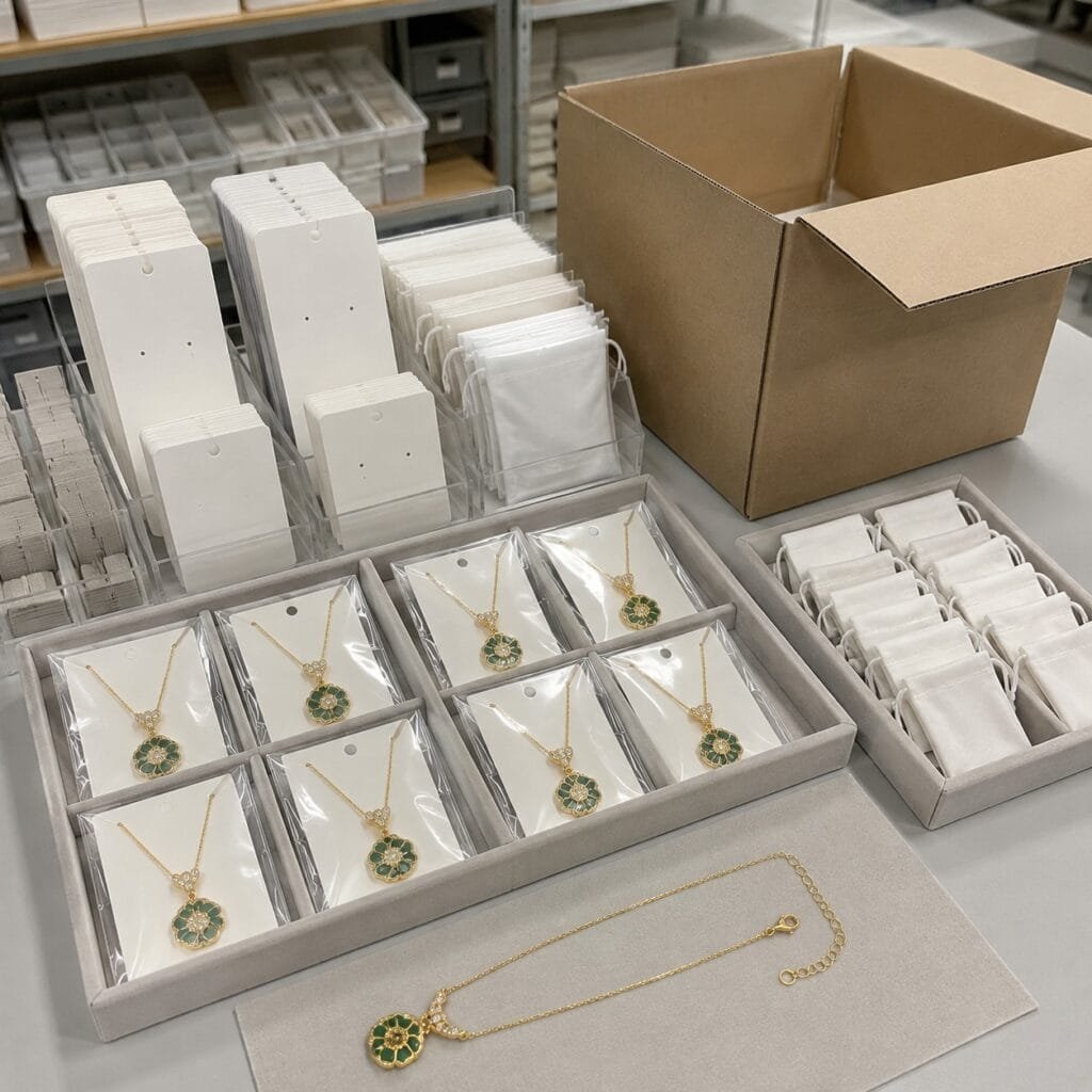 Mugunghwa jewelry distributor export packing station