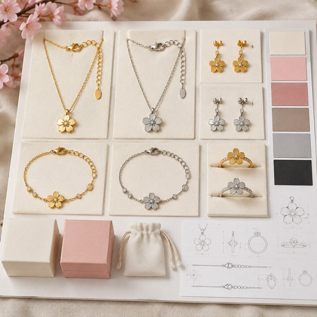Sakura jewelry global brand capsule approval board