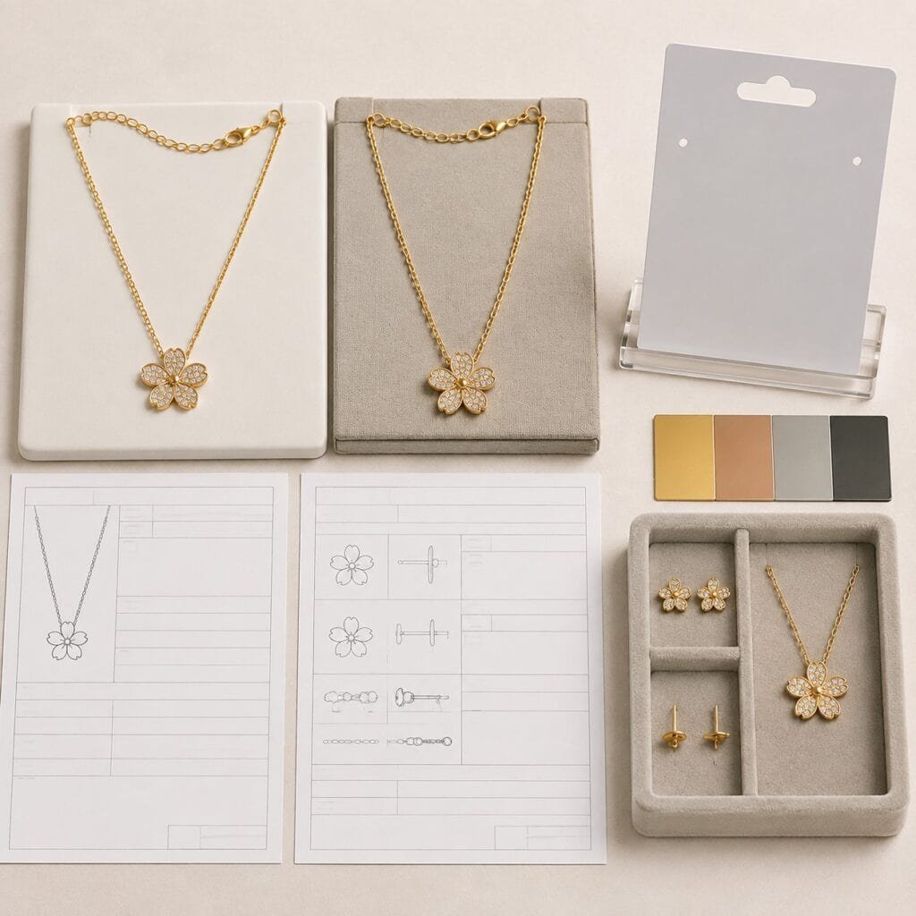Sakura jewelry private label reorder file review